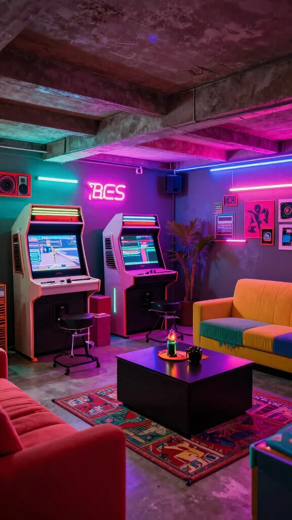 11 80s Aesthetic Basement Ideas for a Bold Colorful Retro Space - Conclusion 1