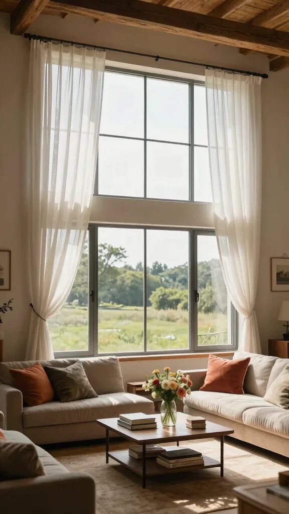 11 Basement Egress Window Ideas for Safety, Light, and Natural Ventilation - 2. Large Picture Windows 1