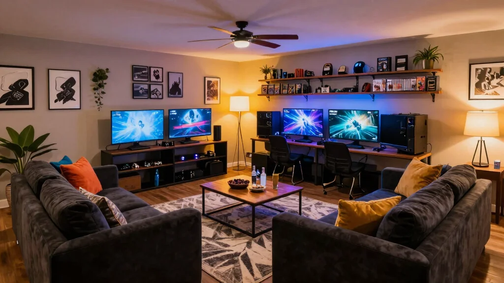 11 Basement Hangout Room Ideas for a Cozy Stylish Social Space
