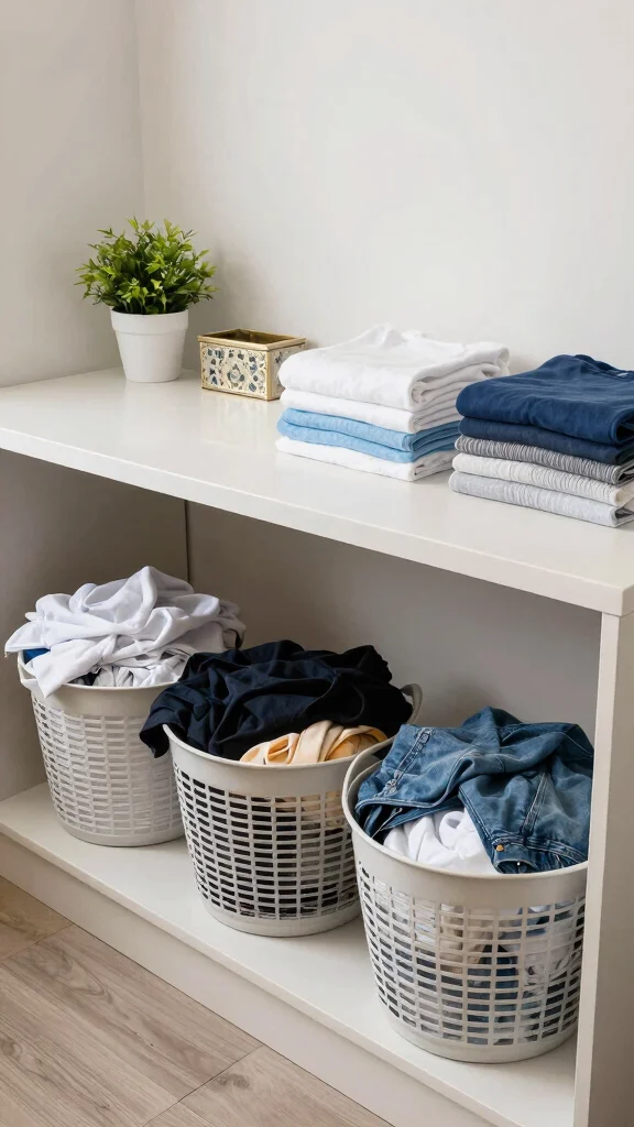 11 Basement Utility Room Ideas for a Tidy Functional Service Space - 10. Incorporate a Folding Station 1