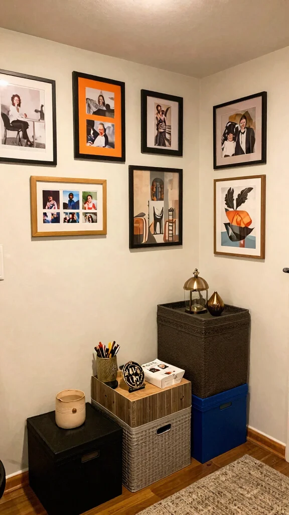 11 Basement Utility Room Ideas for a Tidy Functional Service Space - 11. Personalize with Decor 1