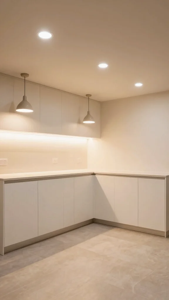 11 Basement Utility Room Ideas for a Tidy Functional Service Space - 8. Invest in Quality Lighting 1