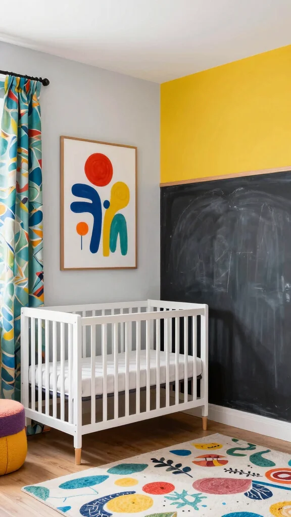 11 Boy Nursery Decor Ideas for a Playful Personalized Space - 11. Creative Color Splash 1
