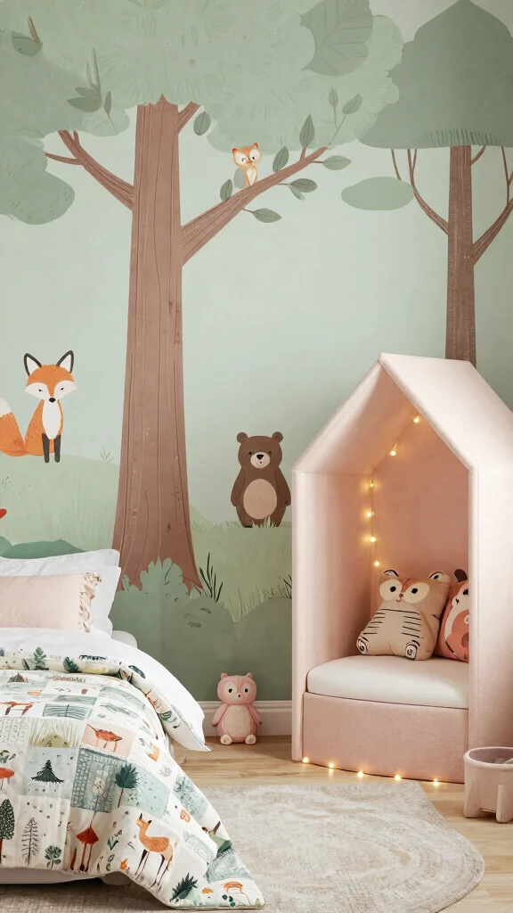 11 Boy Nursery Decor Ideas for a Playful Personalized Space - 2. Woodland Creatures Charm 1