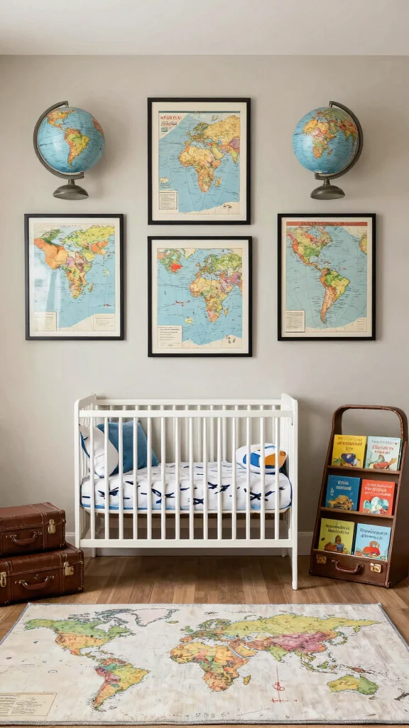11 Boy Nursery Decor Ideas for a Playful Personalized Space - 4. Adventure Awaits 1