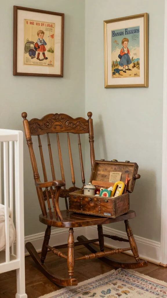 11 Girl Nursery Decor Concepts for a Dreamy Personalized Space - 8. Vintage Touches 1