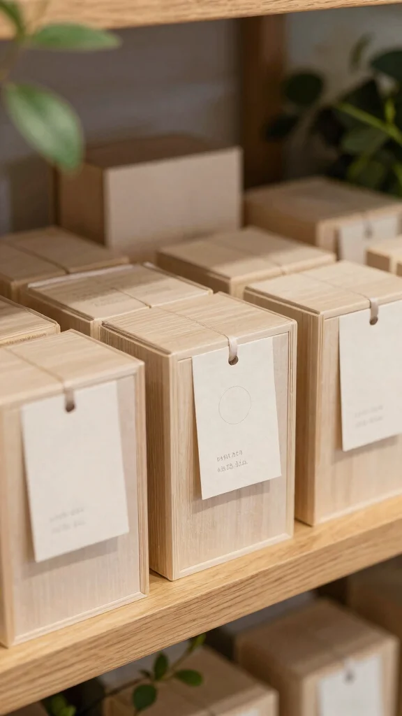 11 Japandi Storage Room Ideas for a Calm Minimal Natural Space - 4. Minimalist Labels for Clarity 1