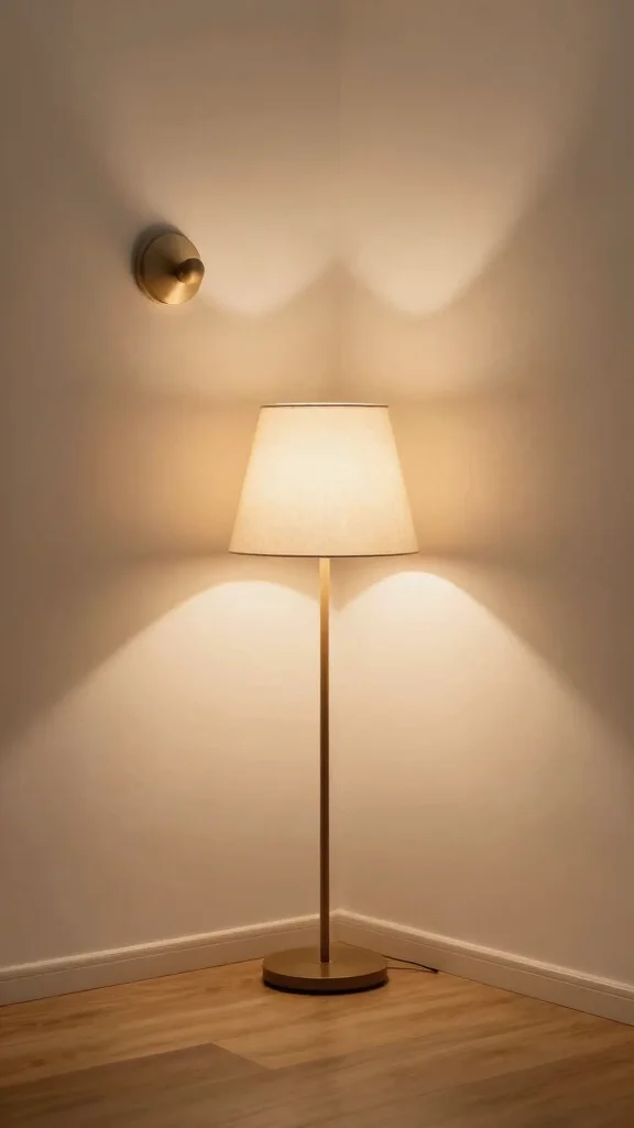 11 Japandi Storage Room Ideas for a Calm Minimal Natural Space - 9. Soft Lighting for a Cozy Feel 1