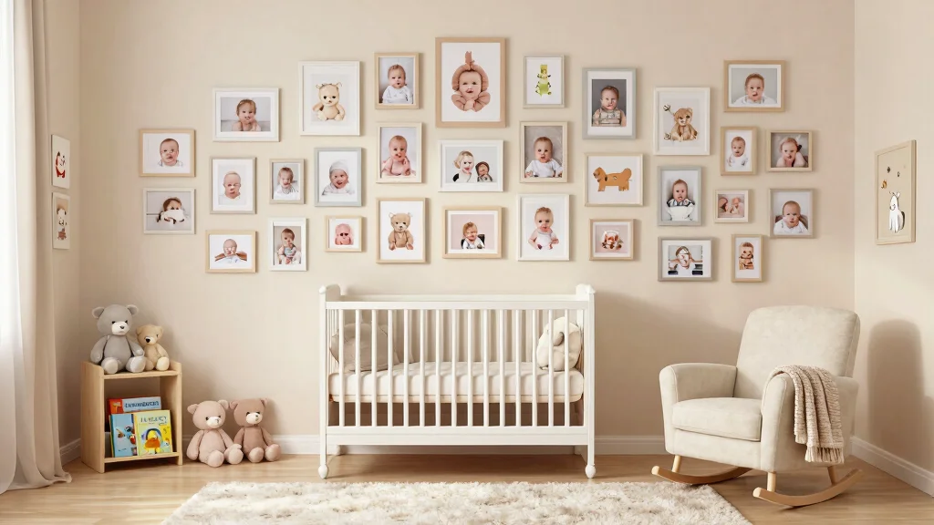 11 Nursery Photo Wall Ideas for a Personal Memory-Filled Display