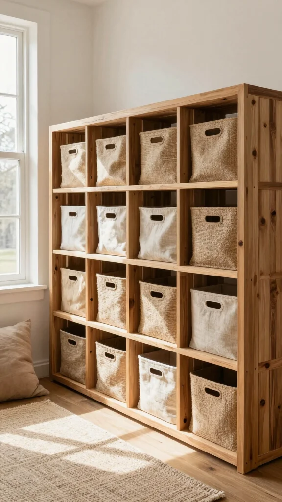 11 Storage Room Architecture Plan Ideas for a Well-Designed Space - 11. Eco-Friendly Storage Solutions 1