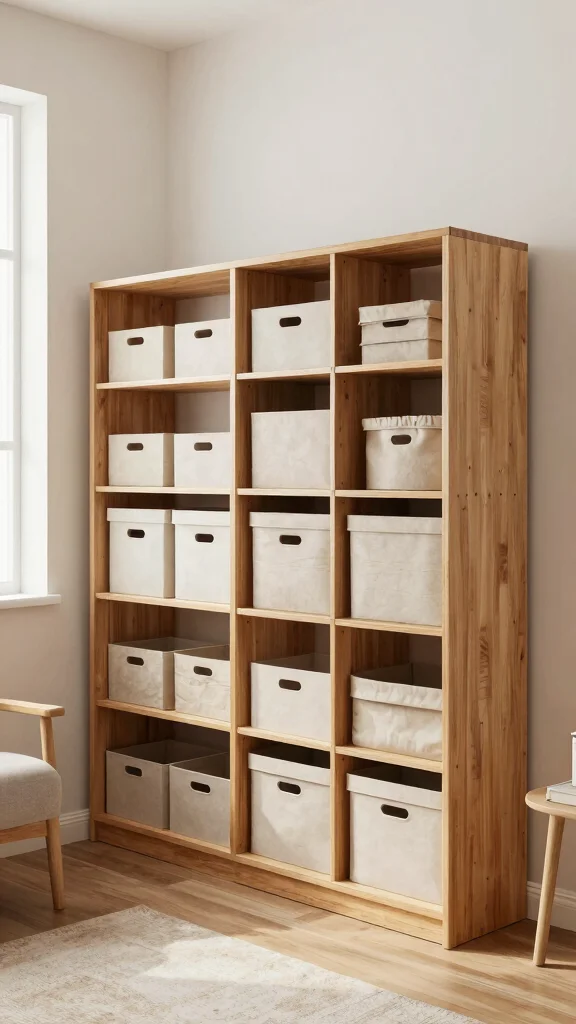 11 Storage Room Architecture Plan Ideas for a Well-Designed Space - 6. Modular Storage Units 1