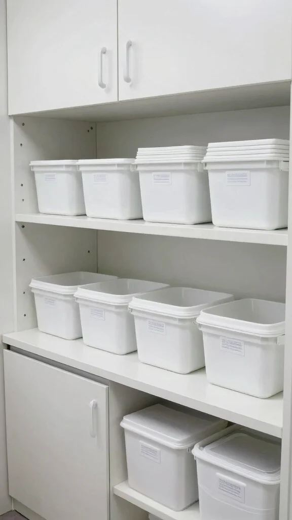 11 Storage Room Cabinet Organization Ideas for a Polished Functional Space - 10. Cleanliness and Maintenance 1