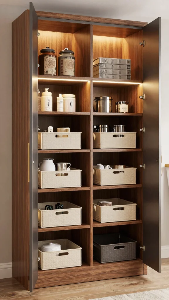 11 Storage Room Cabinet Organization Ideas for a Polished Functional Space - 3. Customized Cabinet Designs 1