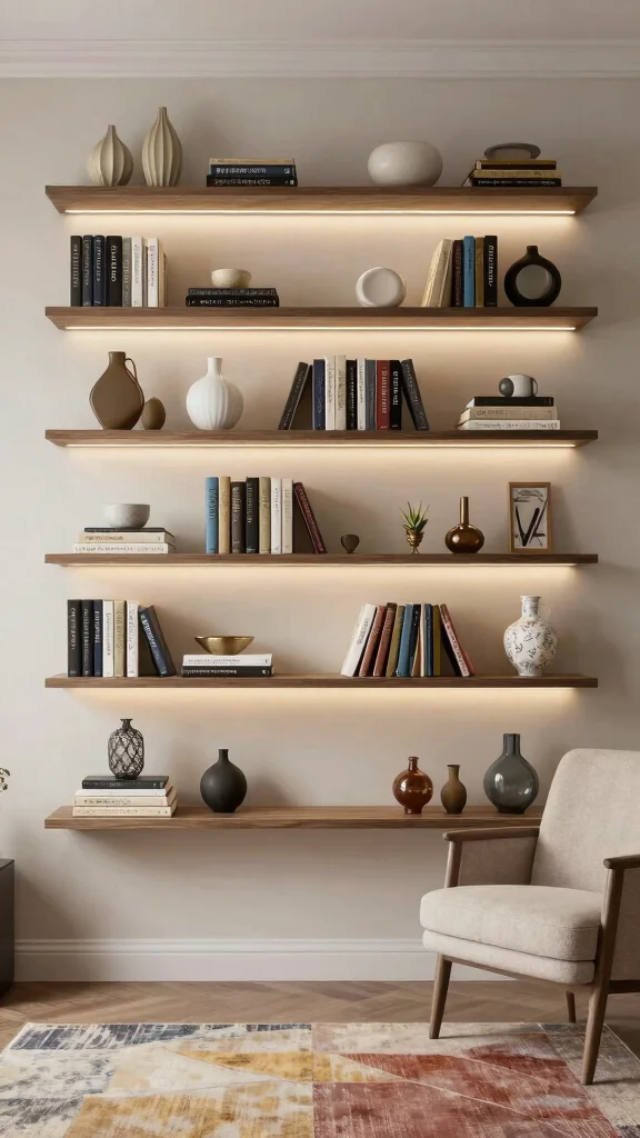 11 Storage Room Extension Ideas for Extra Space Without Moving Home - 3. Wall-Mounted Shelves 1