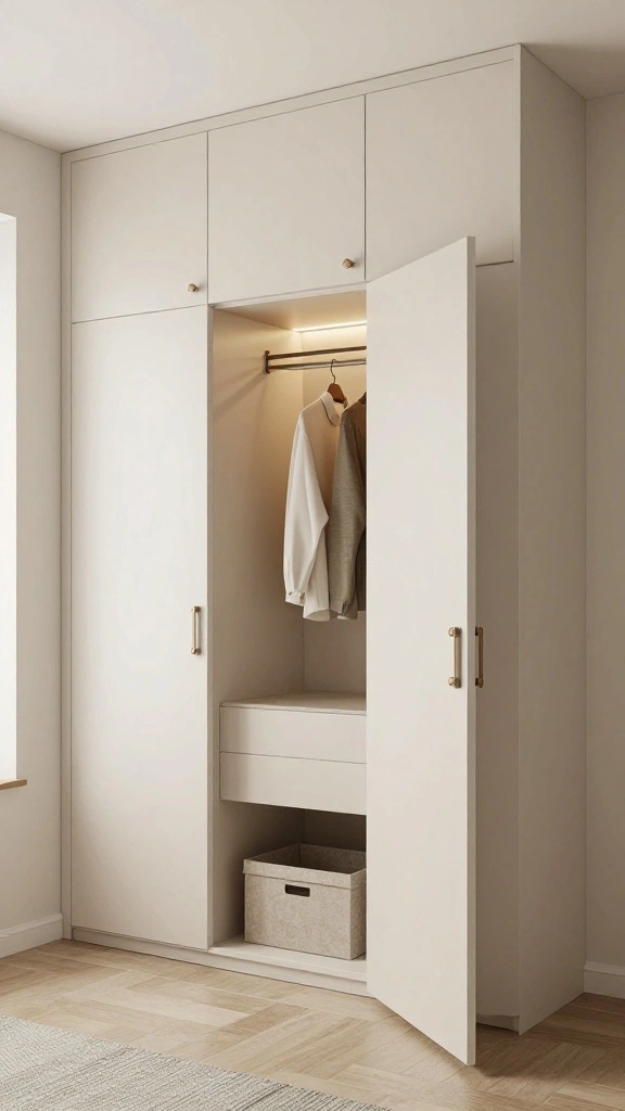 11 Storage Room Nook Ideas for a Compact Clever Hidden Storage Space - 4. Hidden Closet Design 1
