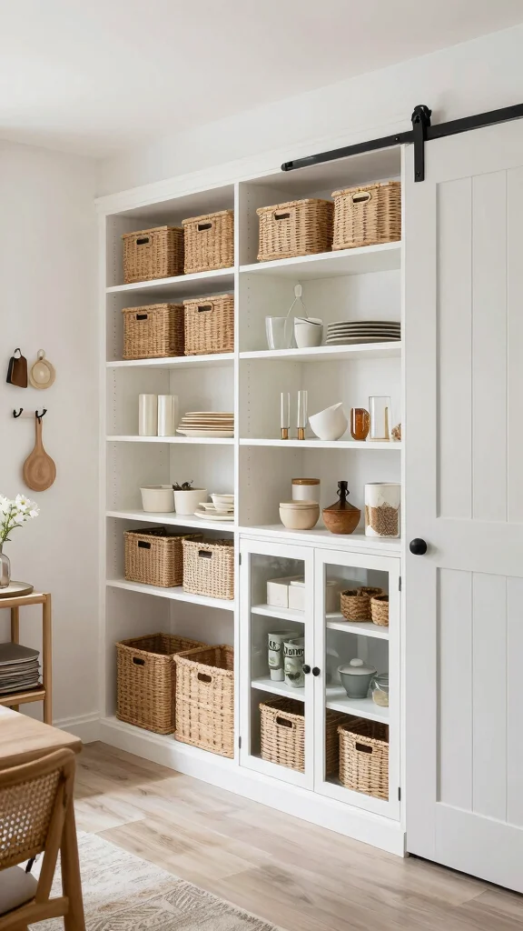 11 Storage Room Remodel Ideas for a Functional Beautiful Transformation - 4. Open Concept Storage 1