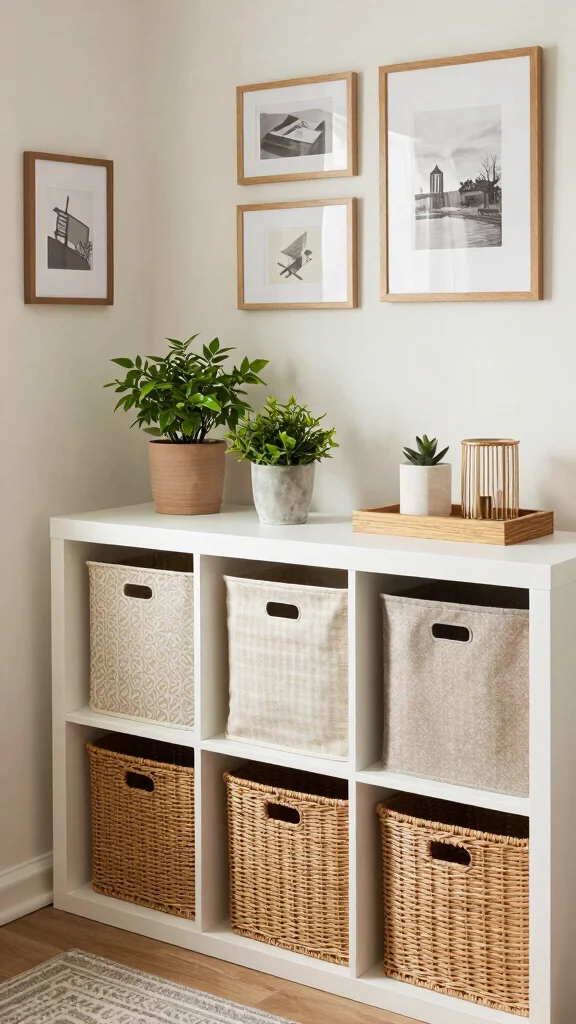 11 Storage Room Remodel Ideas for a Functional Beautiful Transformation - 6. A Touch of Decor 1