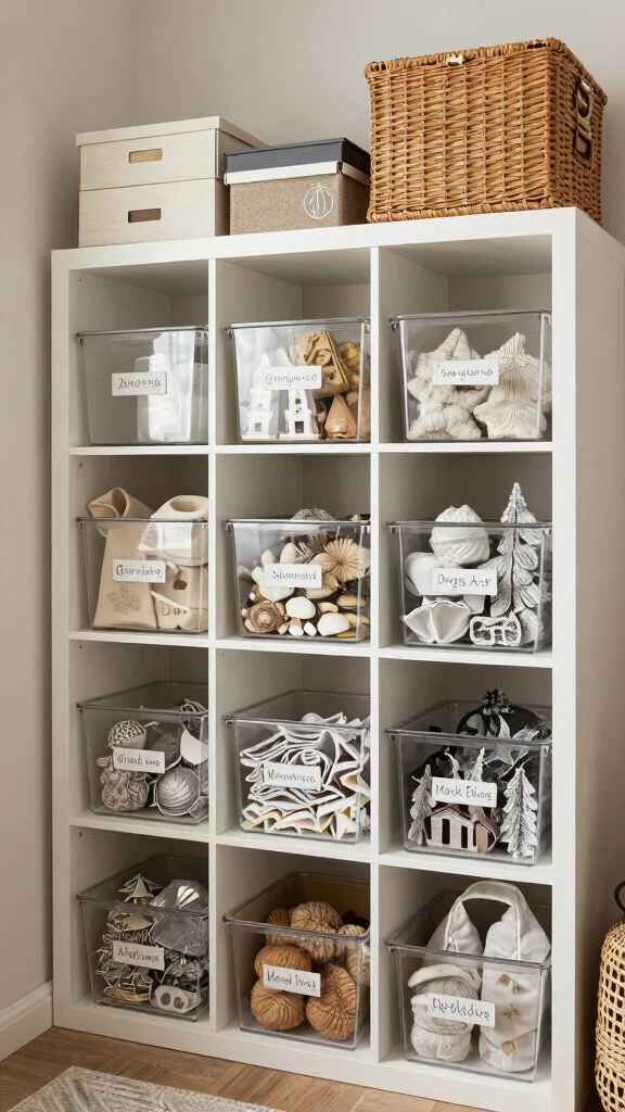 11 Storage Room Renovation Ideas for a Refreshed Organized Space - 9. Optimize Seasonal Storage 1