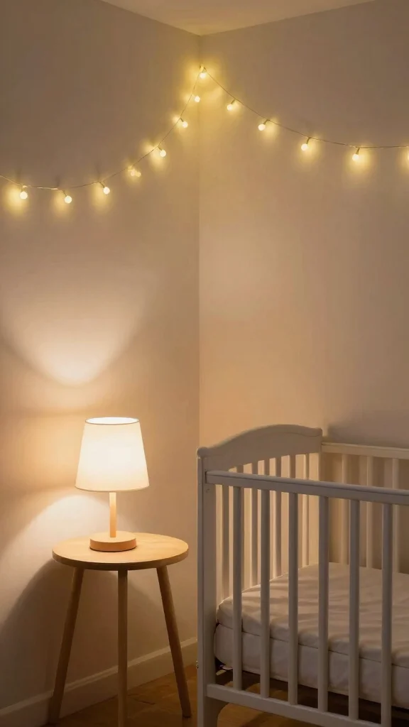 12 Baby Girl Nursery Ideas for a Sweet Stylish Baby Room - 11. Calming Lighting Choices 1