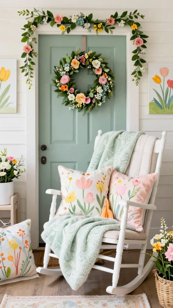 12 Baby Girl Nursery Ideas for a Sweet Stylish Baby Room - 12. Seasonal Decor Updates 1