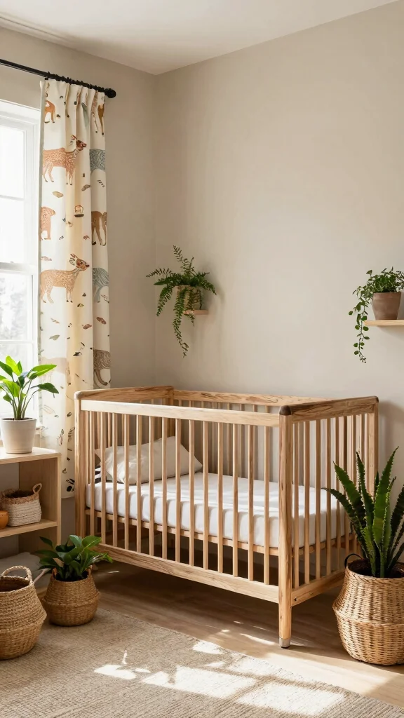 12 Baby Girl Nursery Ideas for a Sweet Stylish Baby Room - 2. Nature's Embrace 1