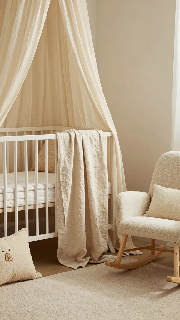12 Baby Girl Nursery Ideas for a Sweet Stylish Baby Room - 4. Eco-Friendly Fabrics 1