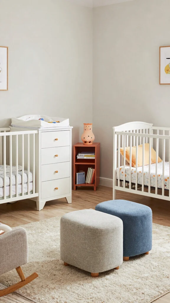 12 Baby Girl Nursery Ideas for a Sweet Stylish Baby Room - 5. Multifunctional Furniture 1
