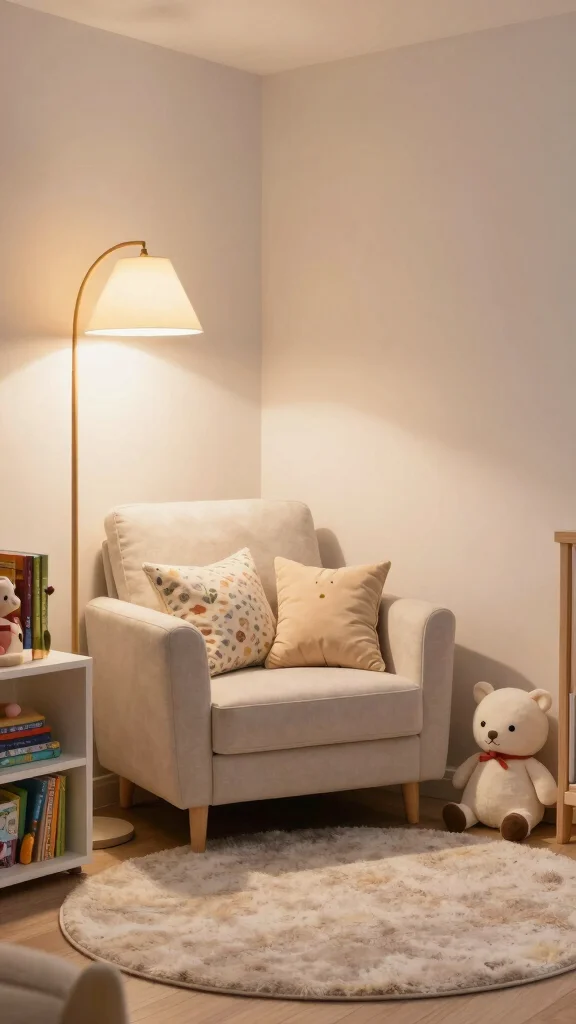 12 Baby Girl Nursery Ideas for a Sweet Stylish Baby Room - 8. Cozy Reading Nook 1