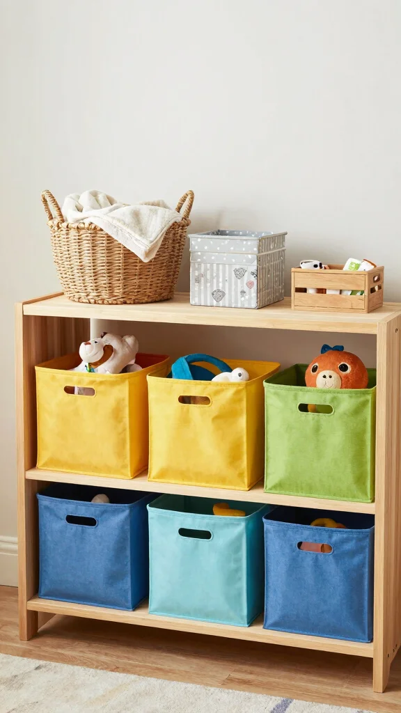 12 Baby Girl Nursery Ideas for a Sweet Stylish Baby Room - 9. Eco-Friendly Storage Solutions 1