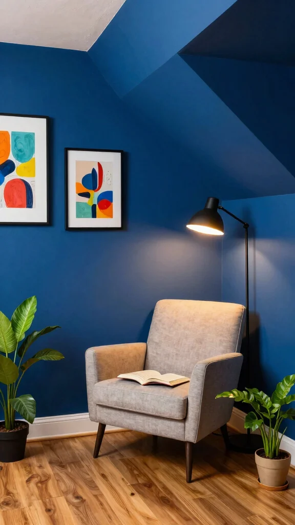 12 Basement Accent Wall Ideas for Color, Texture, and Drama - 1. Bold Paint Colors 1