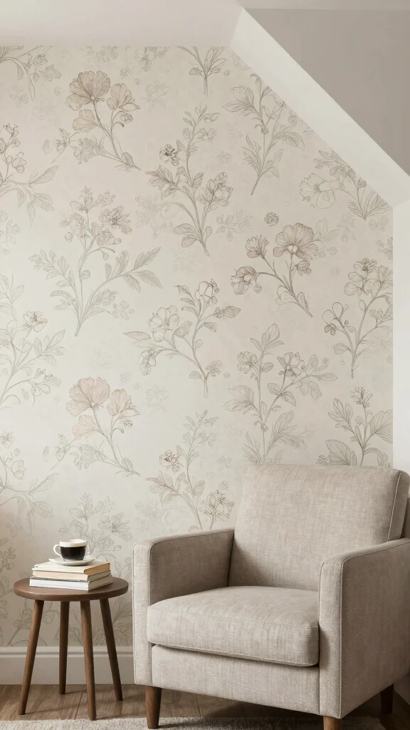 12 Basement Accent Wall Ideas for Color, Texture, and Drama - 11. Stenciled Designs 1