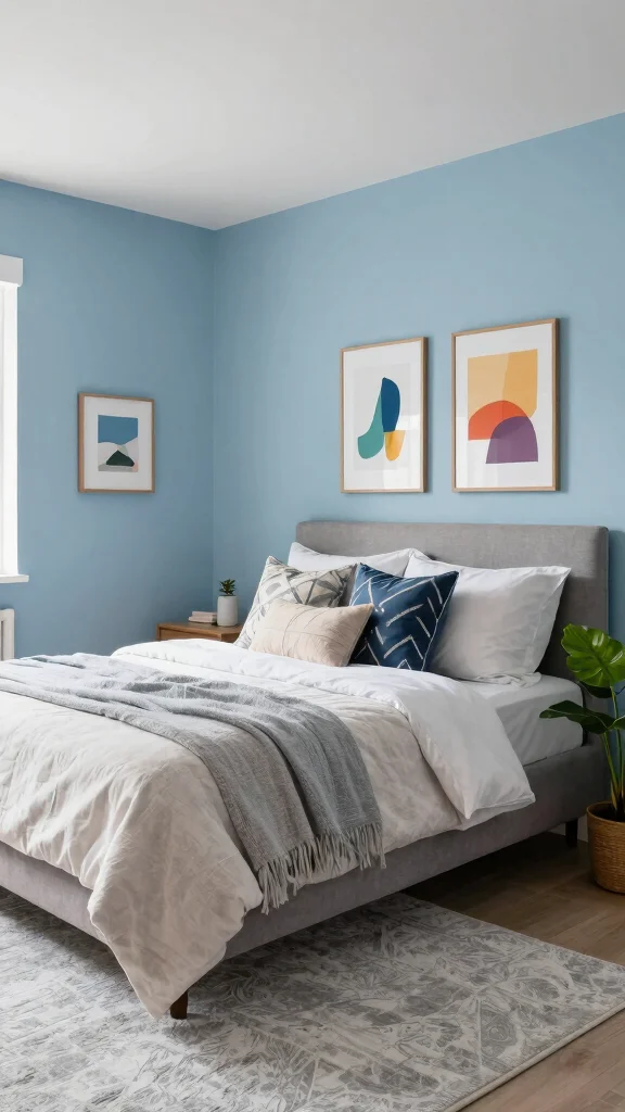 12 Basement Guest Bedroom Ideas for a Welcoming Comfortable Space - 4. Create a Pleasant Color Scheme 1