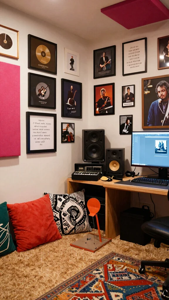 12 Basement Music Studio Ideas for a Soundproofed Creative Space - 12. Make it Your Own 1