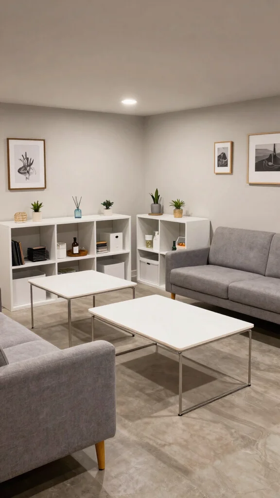 12 Basement Teen Hangout Ideas for a Cool Relaxed Retreat - 12. Multi-Purpose Space: Flexibility and Fun 1