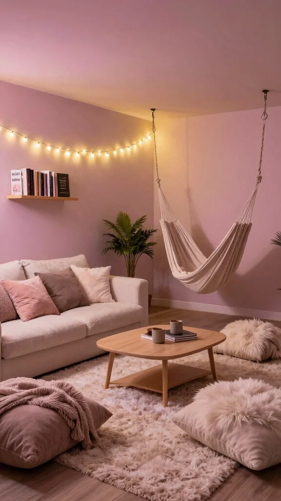 12 Basement Teen Hangout Ideas for a Cool Relaxed Retreat - 4. Chill Zone: Relaxation Retreat 1