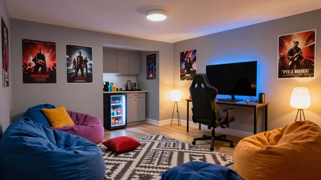 12 Basement Teen Hangout Ideas for a Cool Relaxed Retreat