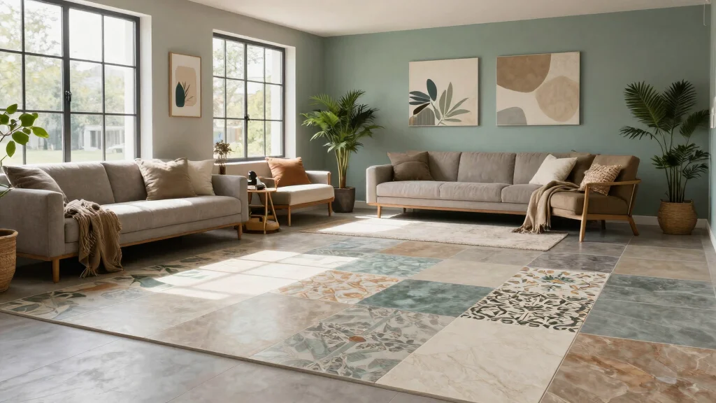 12 Basement Tile Floor Ideas for a Durable Beautiful Lower Level