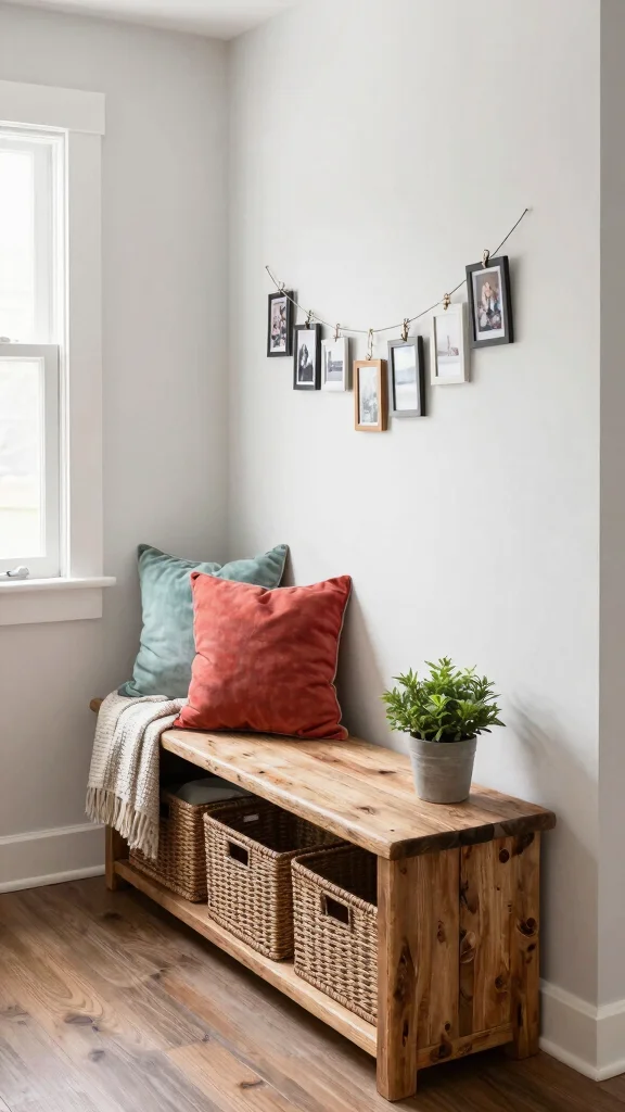 12 Entryway Storage Room Ideas for a Clutter-Free Welcoming Home - 4. Bench with Storage 1