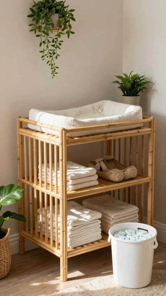 12 Nursery Changing Table Inspirations for a Safe Organized Stylish Space - 4. Eco-Friendly Materials 1