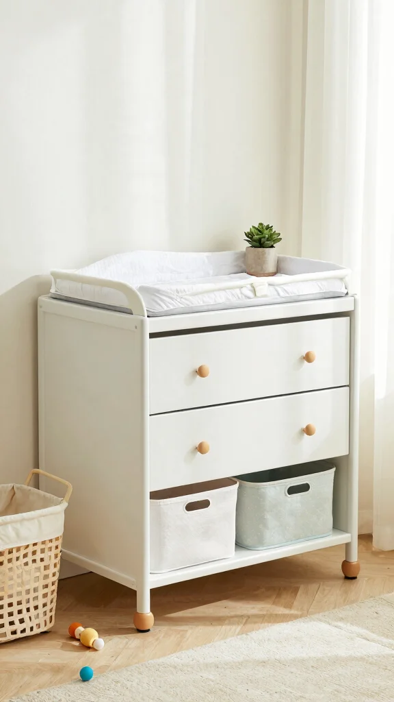 12 Nursery Changing Table Inspirations for a Safe Organized Stylish Space - 5. Functional Features 1