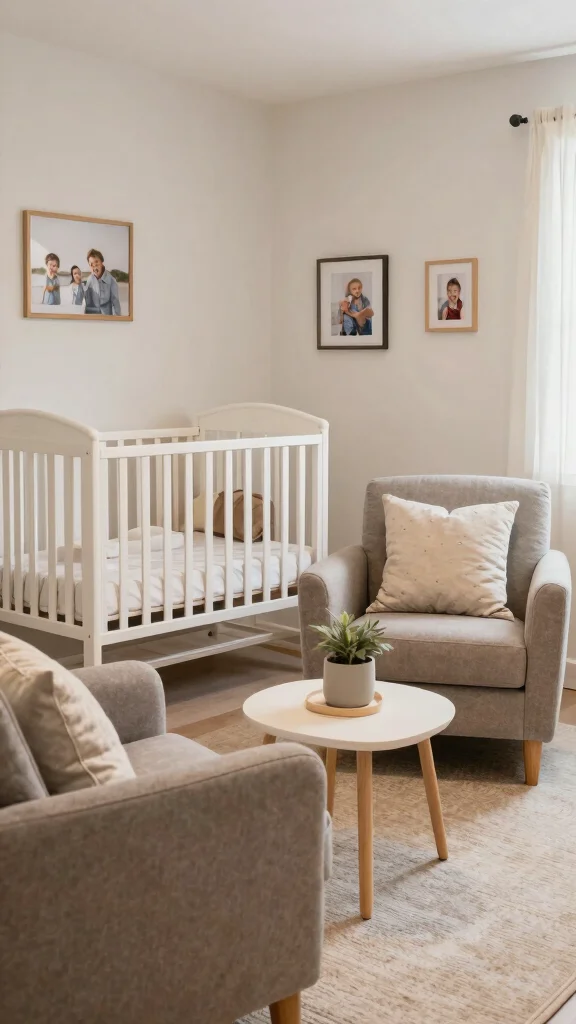 12 Nursery Furniture Layout Ideas for a Functional Beautiful Room - 12. Welcoming Visitor Area 1