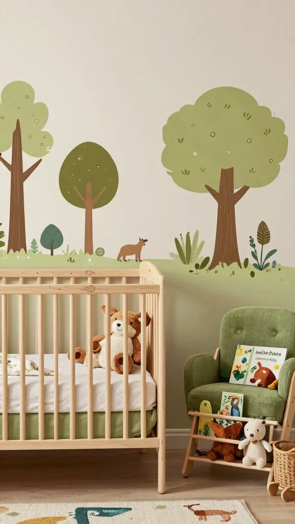 12 Nursery Furniture Layout Ideas for a Functional Beautiful Room - 4. Thematic Furniture Arrangement 1