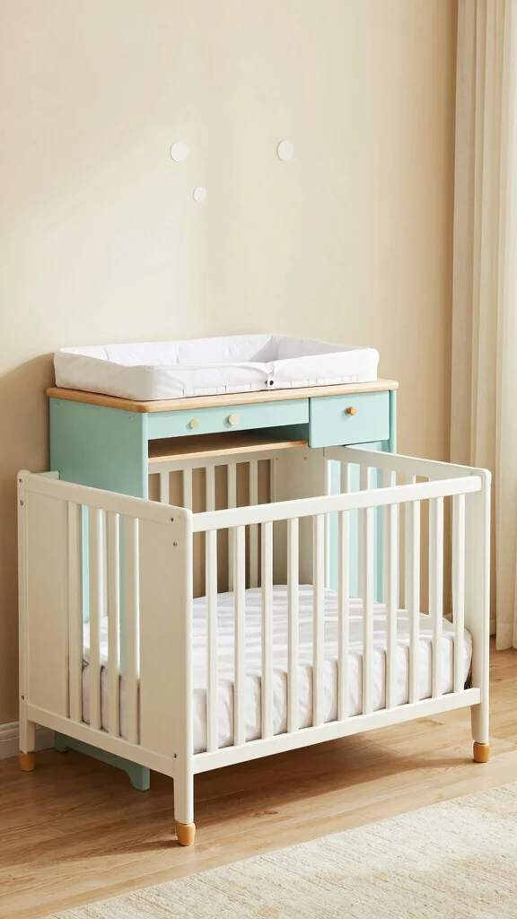 12 Nursery Furniture Layout Ideas for a Functional Beautiful Room - 9. Adjustable Furniture Features 1