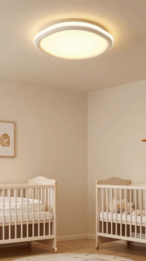 12 Nursery Light Fixture Ideas for a Beautiful Safe Baby Room Ceiling - 12. Multi-Functional Lighting Solutions 1