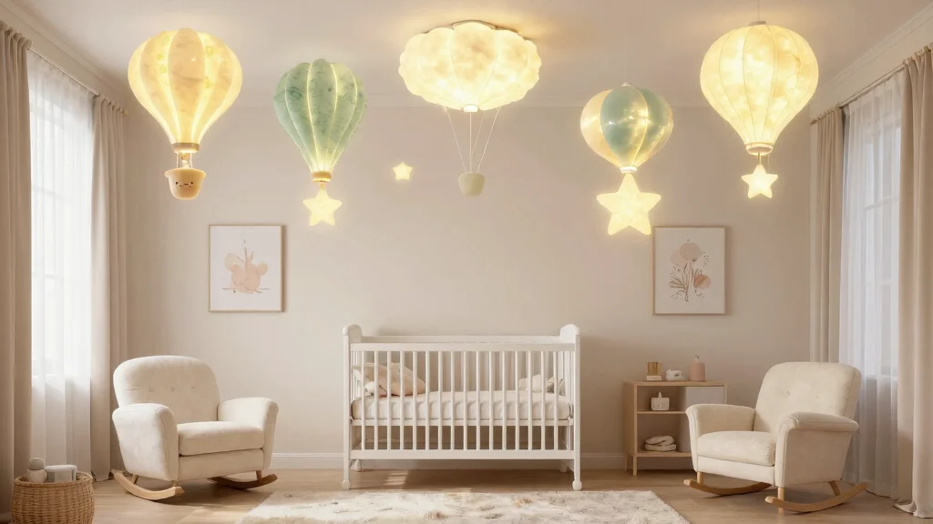 12 Nursery Light Fixture Ideas for a Beautiful Safe Baby Room Ceiling