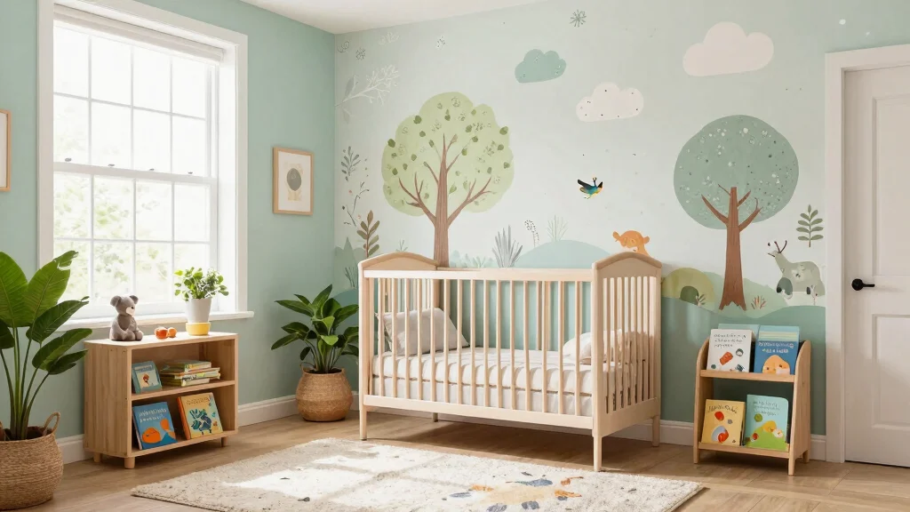 12 Nursery Wall Ideas for Paint Wallpaper and Decor