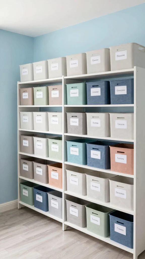 12 Storage Room Renovation Ideas for a Transformed Functional Space - 12. Seasonal Rotation for Clutter Control 1