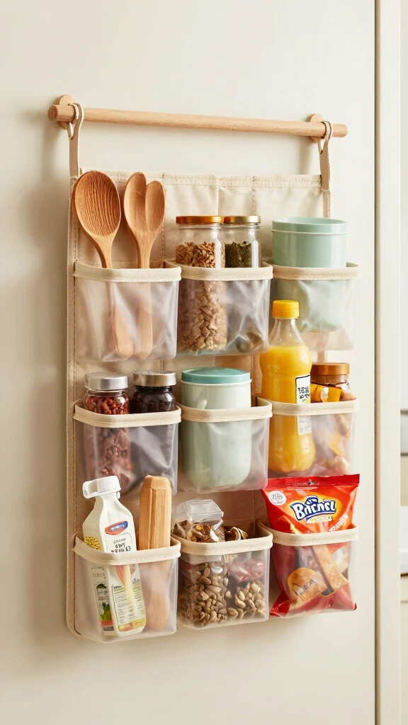 12 Storage Room for Kitchen Ideas for a Well-Stocked Organized Pantry - 5. Over-the-Door Organizers 1