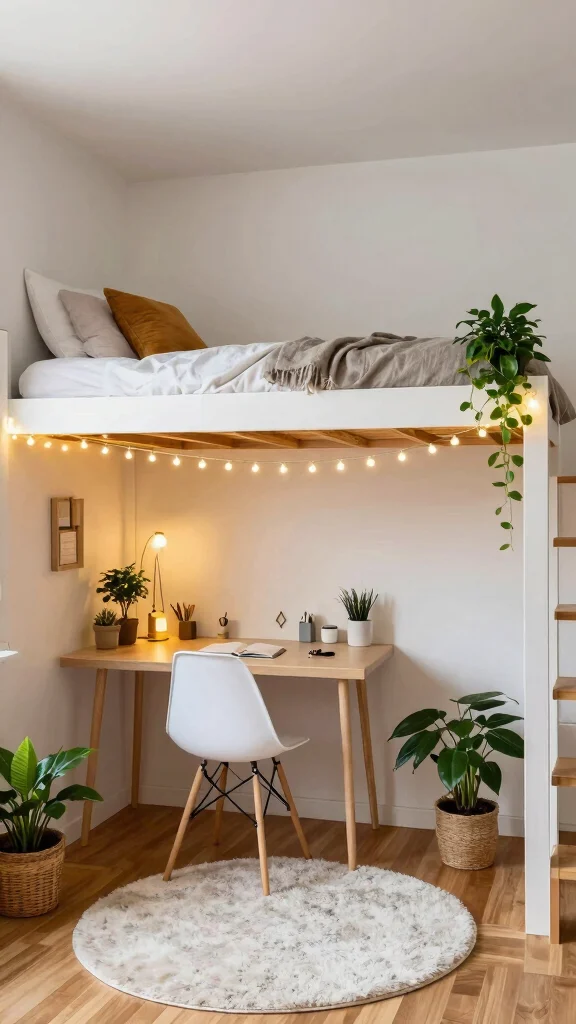 12 Storage Room to Bedroom Conversion Ideas for a Functional New Space - 2. Cozy Loft Bed Retreat 1