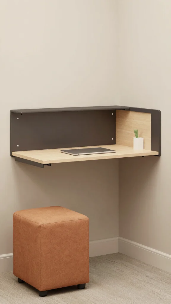12 Storage Room to Office Conversion Ideas for a Productive Workspace - 7. Multipurpose Furniture Solutions 1